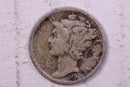 1920 Mercury Silver Dime., Fine., Store