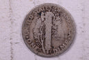 1920 Mercury Silver Dime., Fine., Store