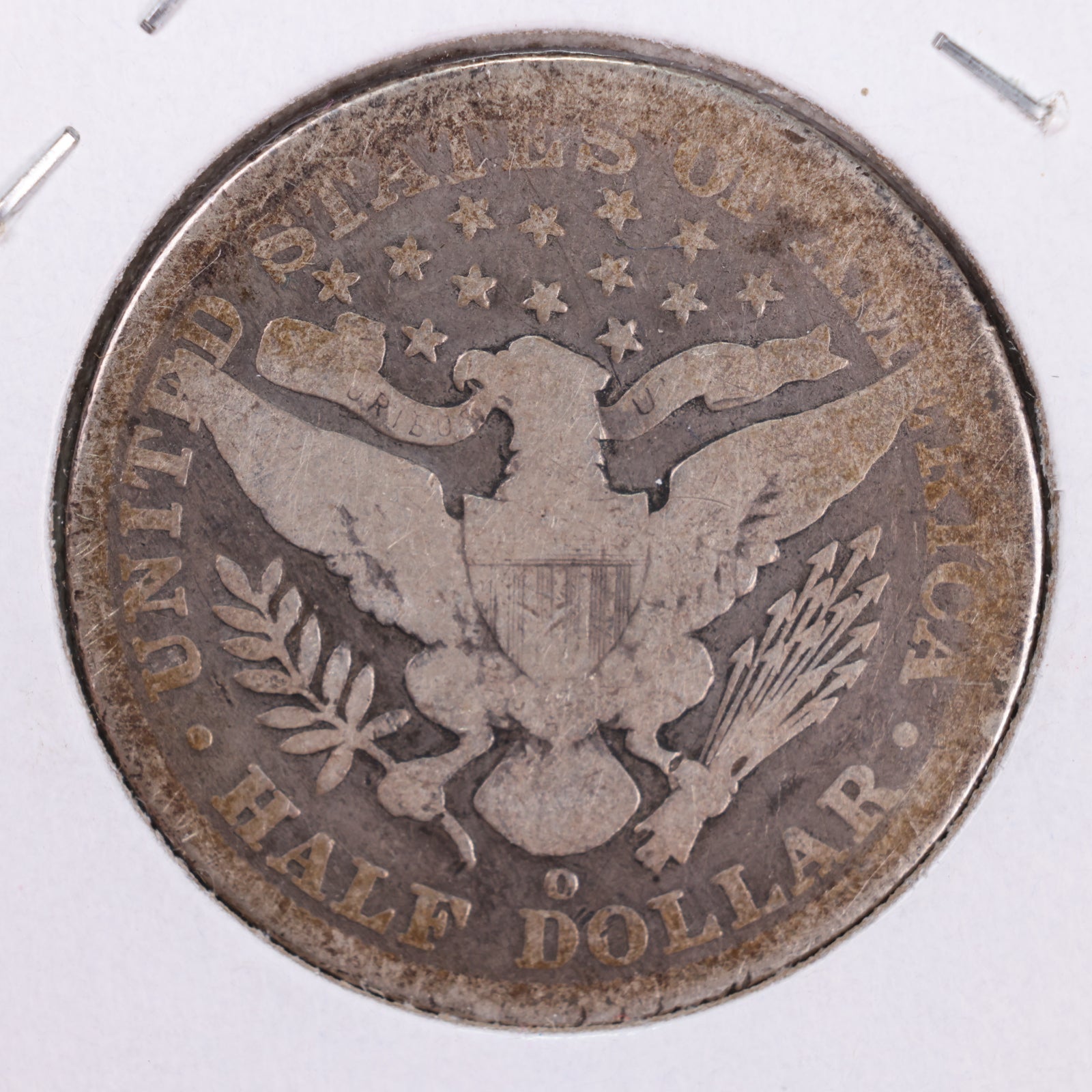 1895-O Barber Silver Half Dollar, Very Good Circulated Coin, Store #HR153