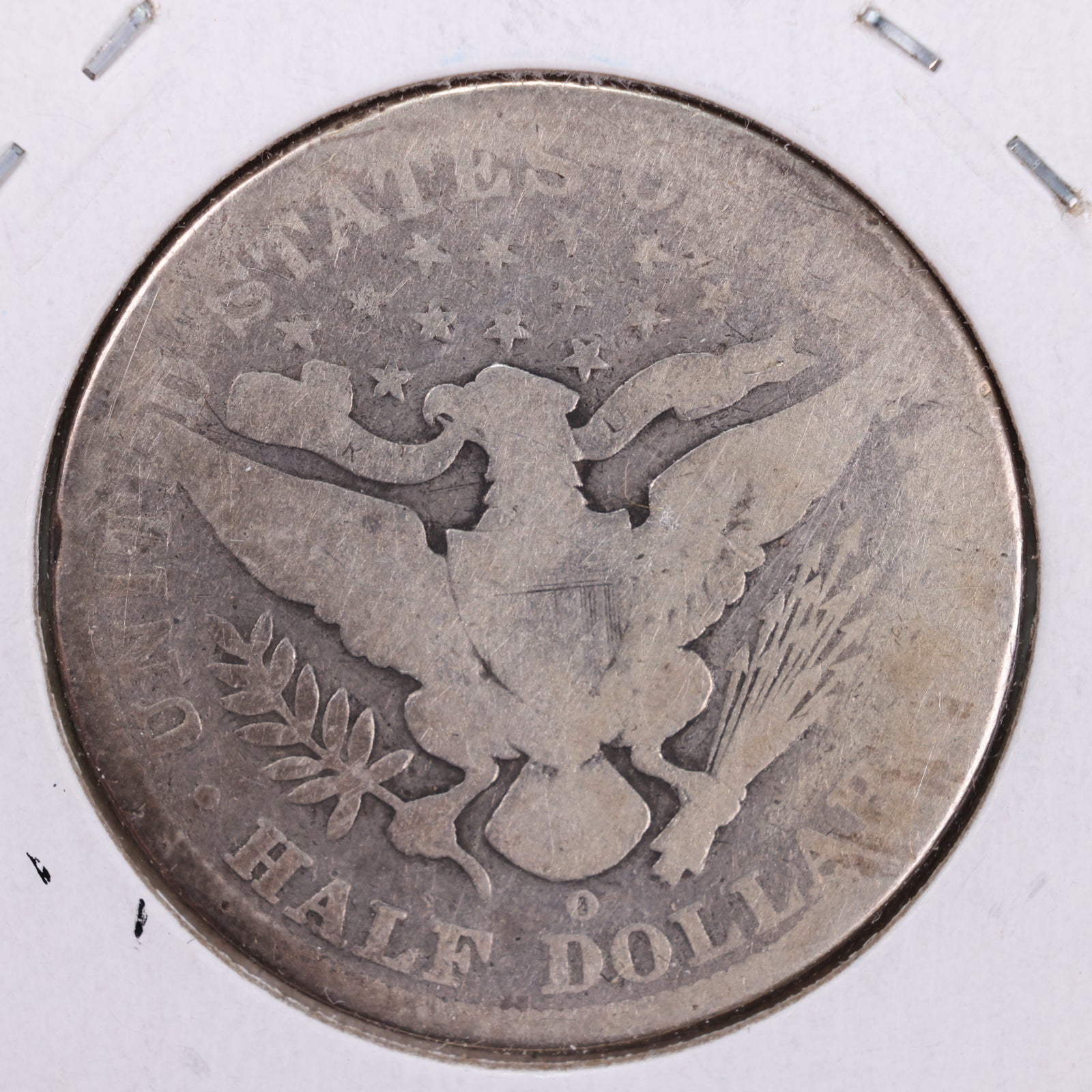 1895-O Barber Silver Half Dollar, Good Circulated Coin, Store #HR154