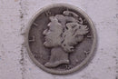 1920 Mercury Silver Dime., Fine., Store