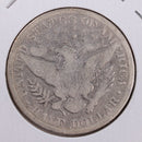 1896 Barber Silver Half Dollar., Good NET., Circulated Coin., Store