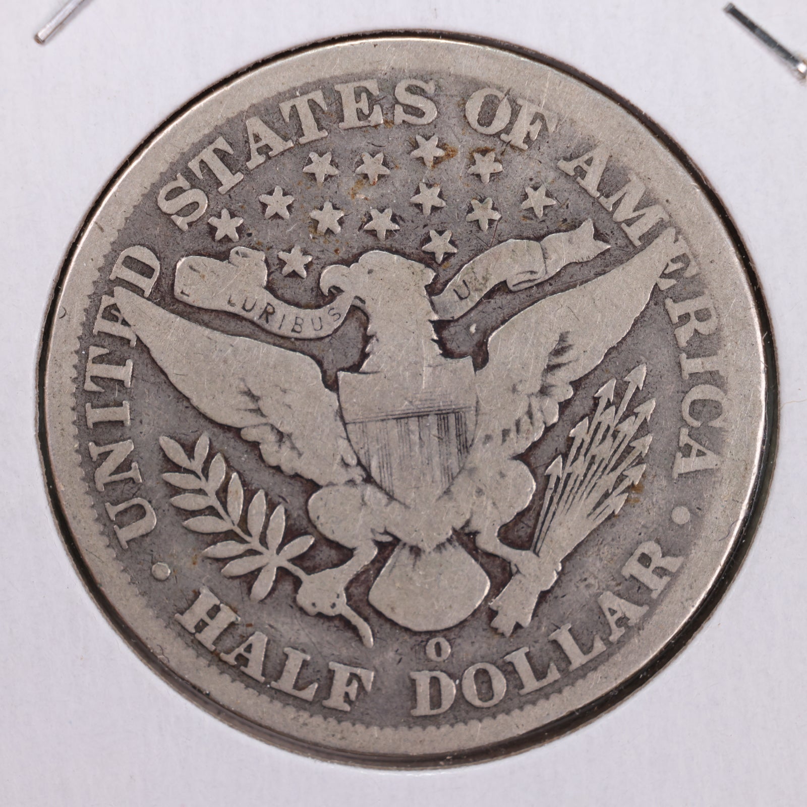 1896-O Barber Silver Half Dollar, Very Good Circulated Coin, Store #HR159