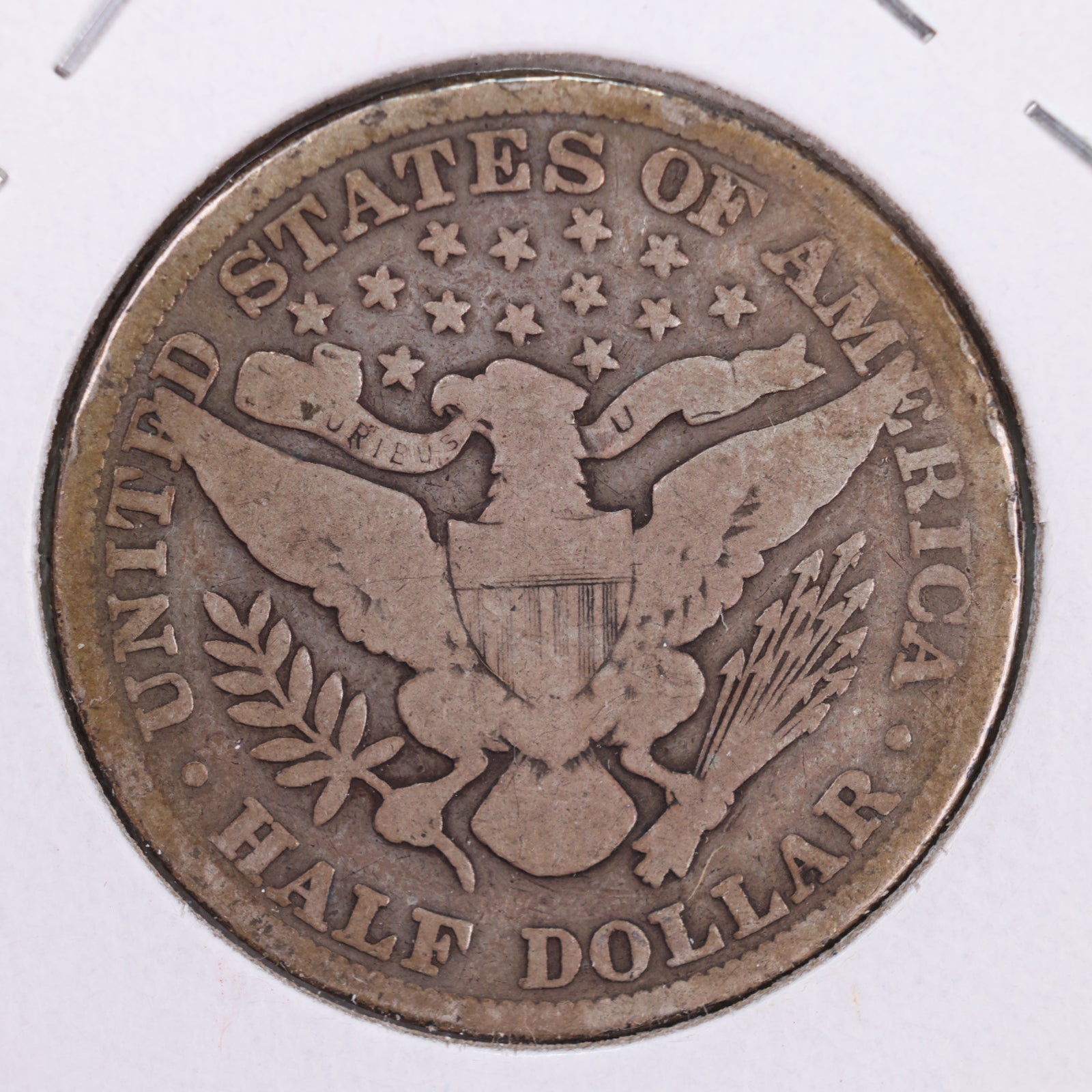 1897 Barber Silver Half Dollar, Very Good Circulated Coin, Store #HR166