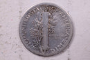 1920-D Mercury Silver Dime., Very Good., Store