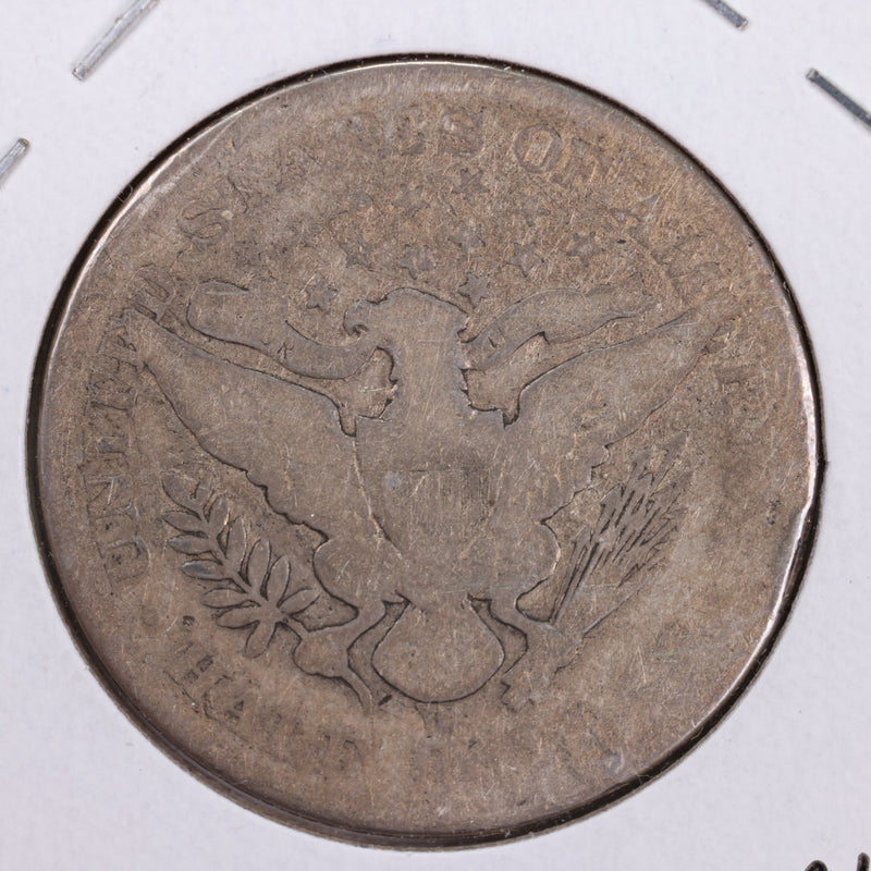 1897-S Barber Silver Half Dollar., About Good., Circulated Coin., Store