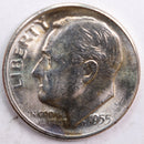 1955-S Roosevelt Silver Dime, Mint State Uncirculated, Store