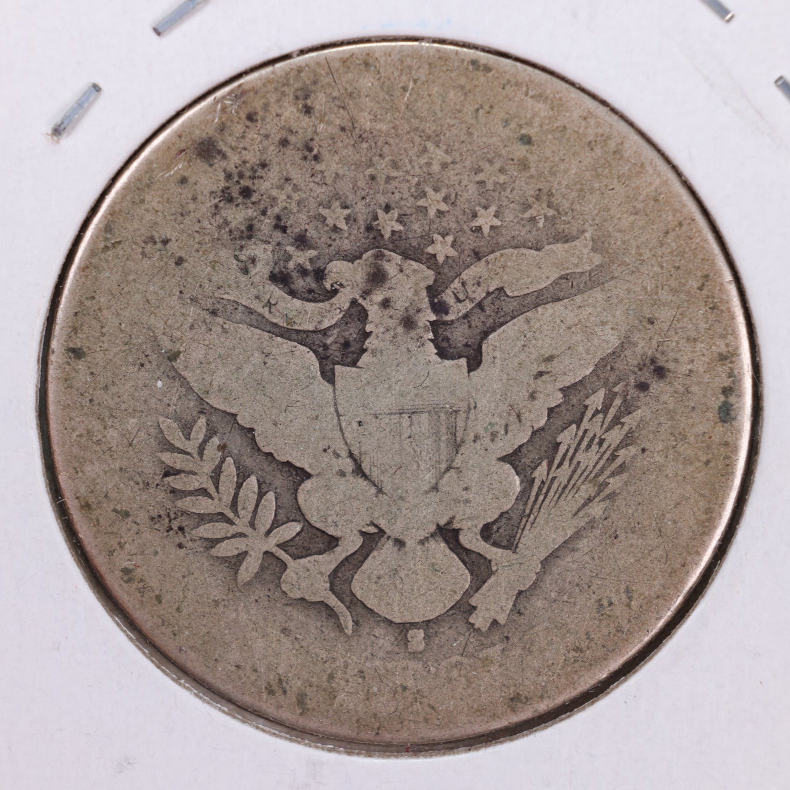 1897-S Barber Silver Half Dollar, About Good Circulated Coin, Store #HR170