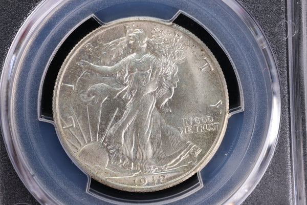 1942-S Walking Liberty Half Dollar, PCGS MS-64.  Store #092901