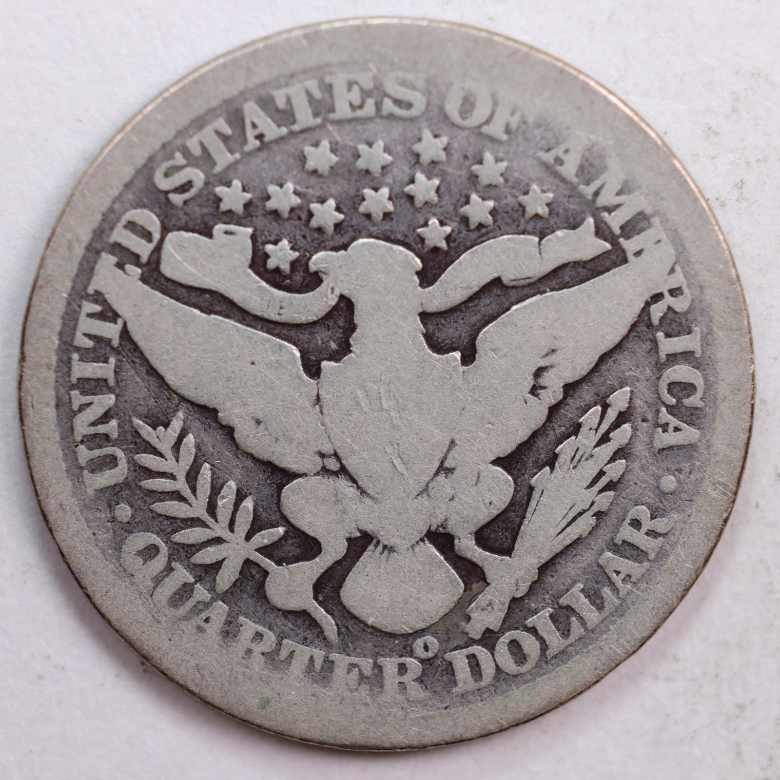 1899 Barber Quarter, Circulated Coin. Store #QR590