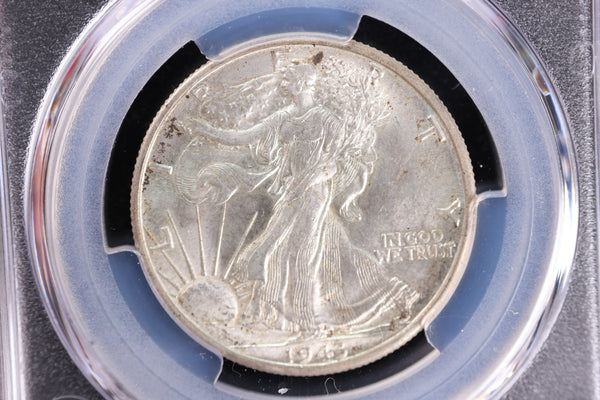 1943-D Walking Liberty Half Dollar, PCGS MS-64.  Store #092907