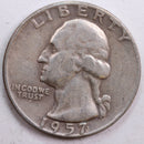 1957-D Washington Quarter, Very Fine Circulated Coin, Store