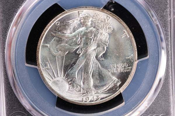 1943-S Walking Liberty Half Dollar, PCGS MS-64.  Store #092910