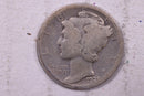1921 Mercury Silver Dime., Good., Store