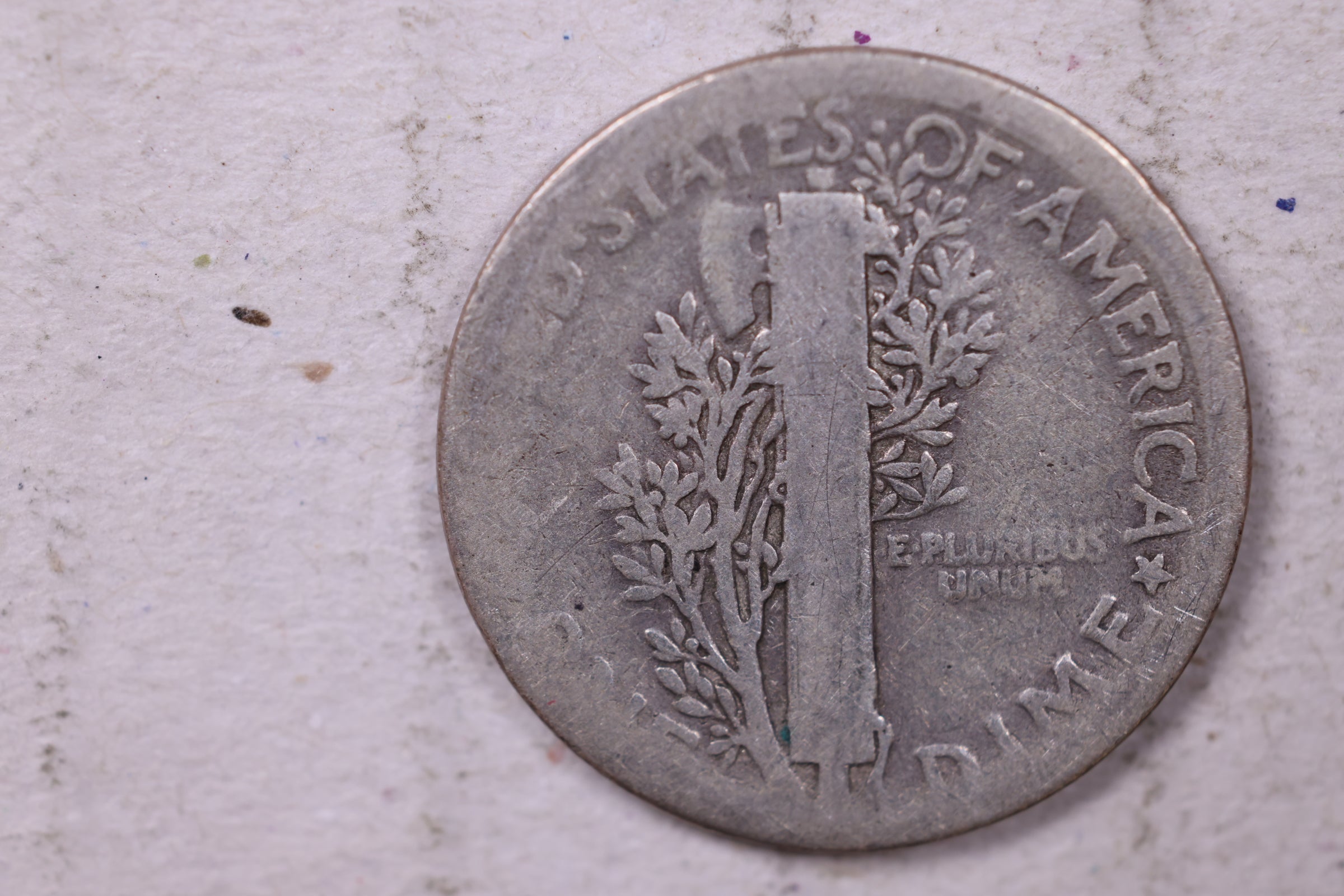 1921 Mercury Silver Dime., Good., Store  #19812