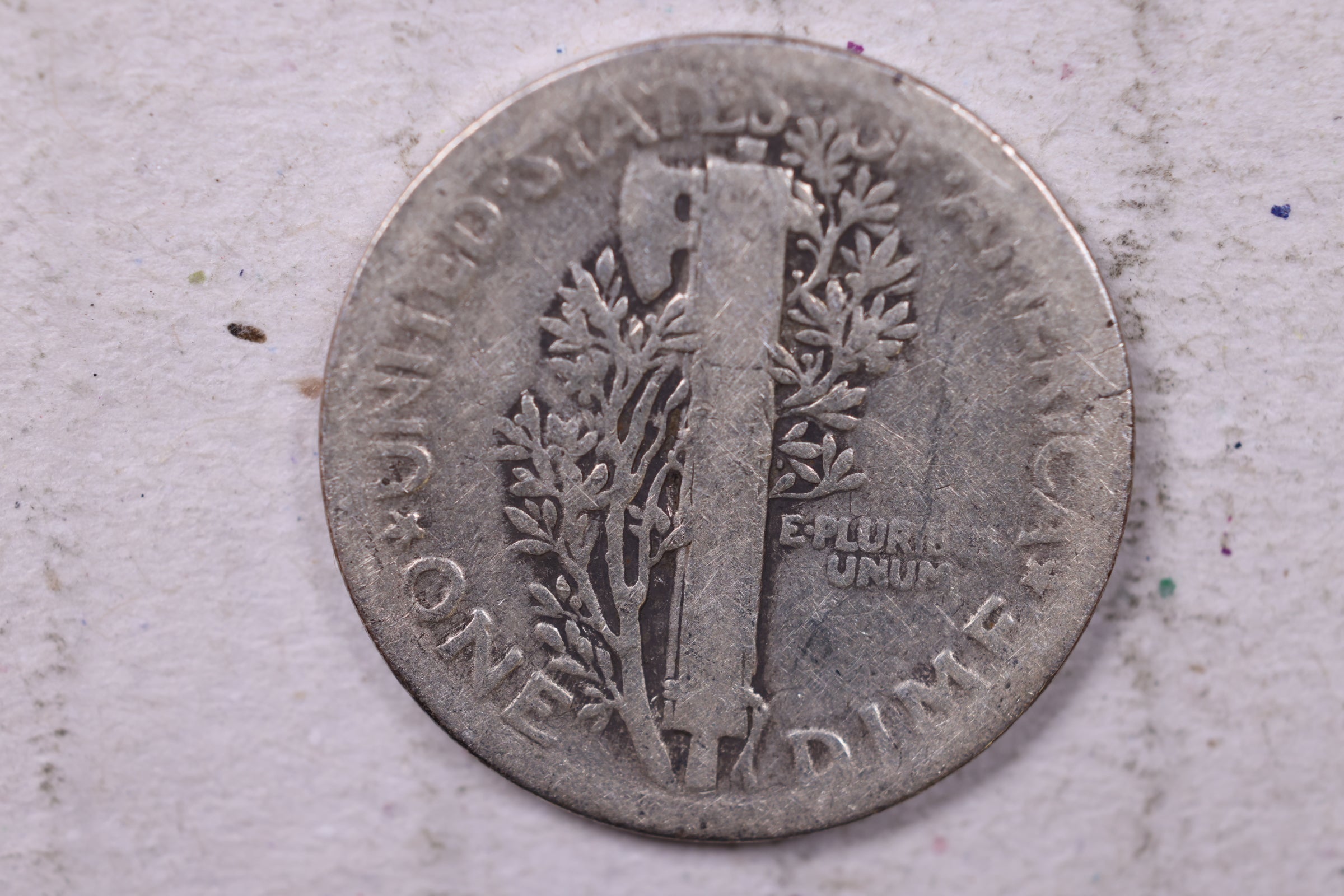 1921 Mercury Silver Dime., Good., Store  #19813