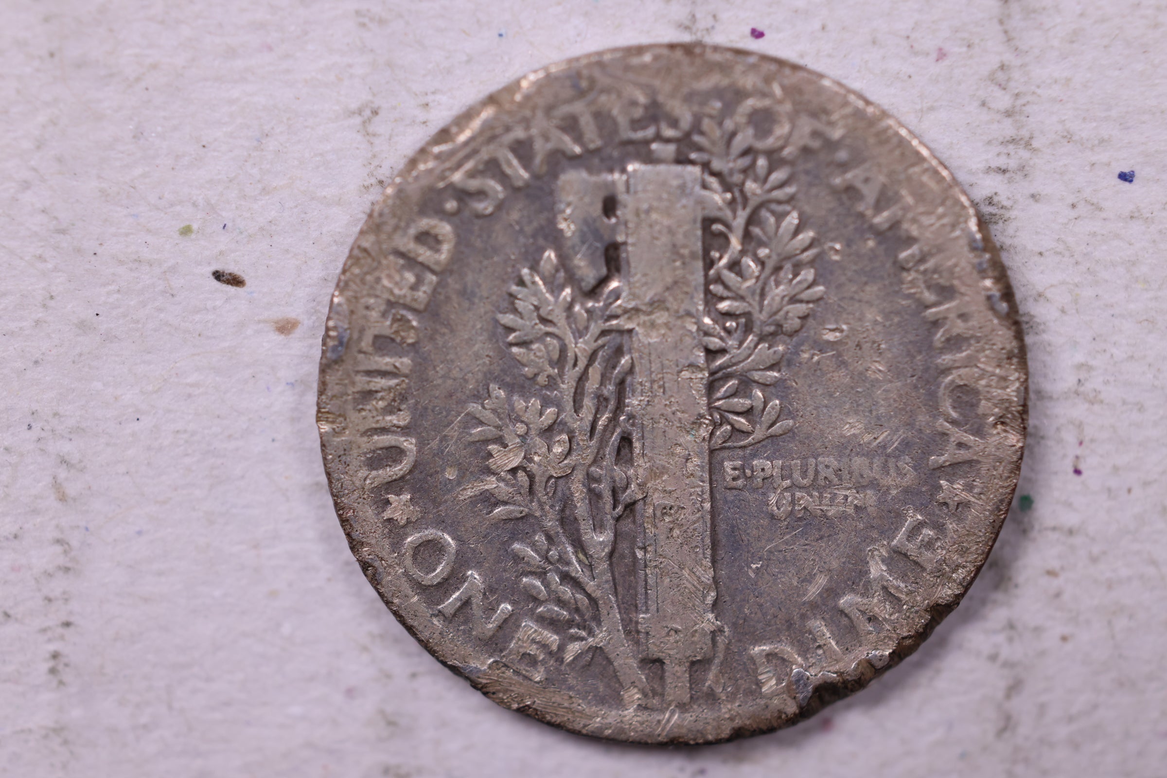 1921 Mercury Silver Dime., Good., Store  #19814