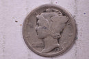 1921 Mercury Silver Dime., Good., Store