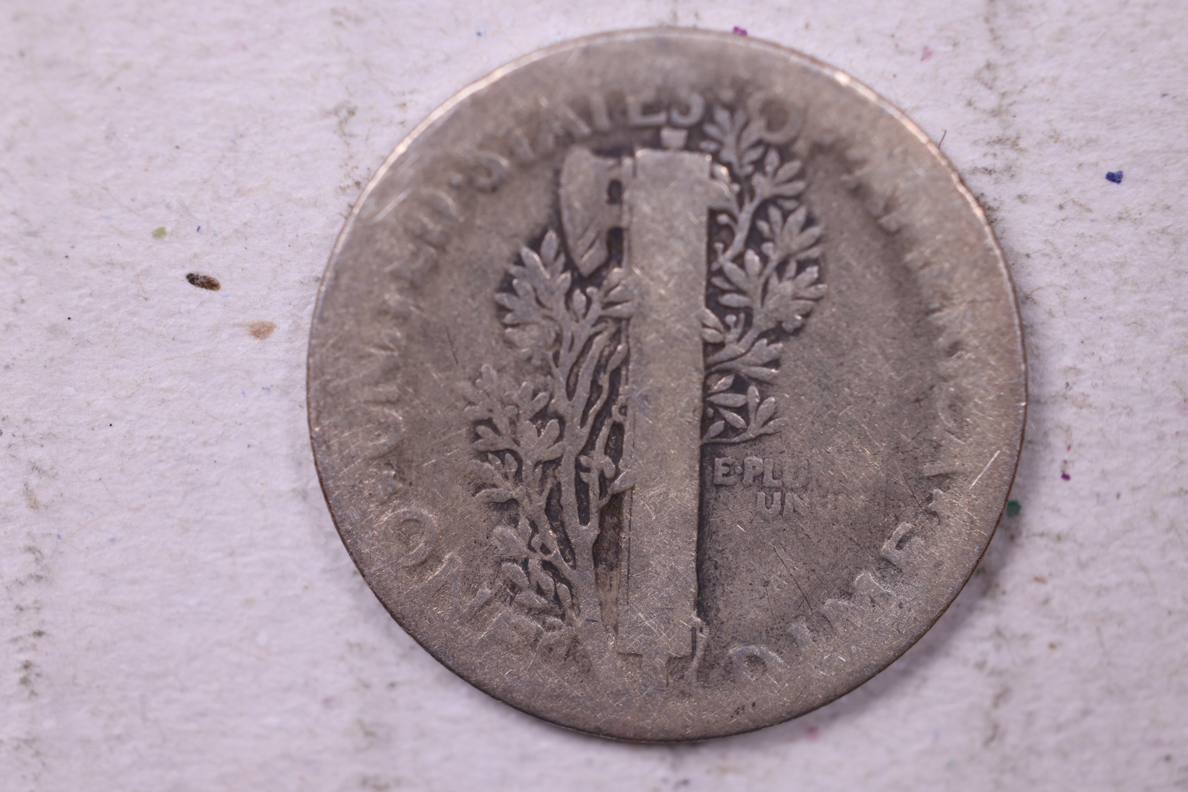 1921 Mercury Silver Dime., Good., Store  #19815