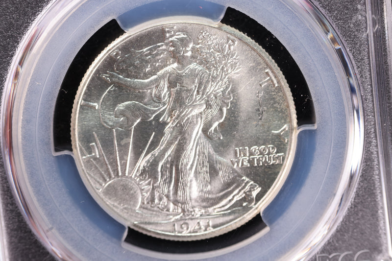 1941 Walking Liberty Half Dollar, PCGS MS-64.  Store