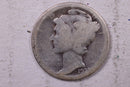 1921 Mercury Silver Dime., Good., Store