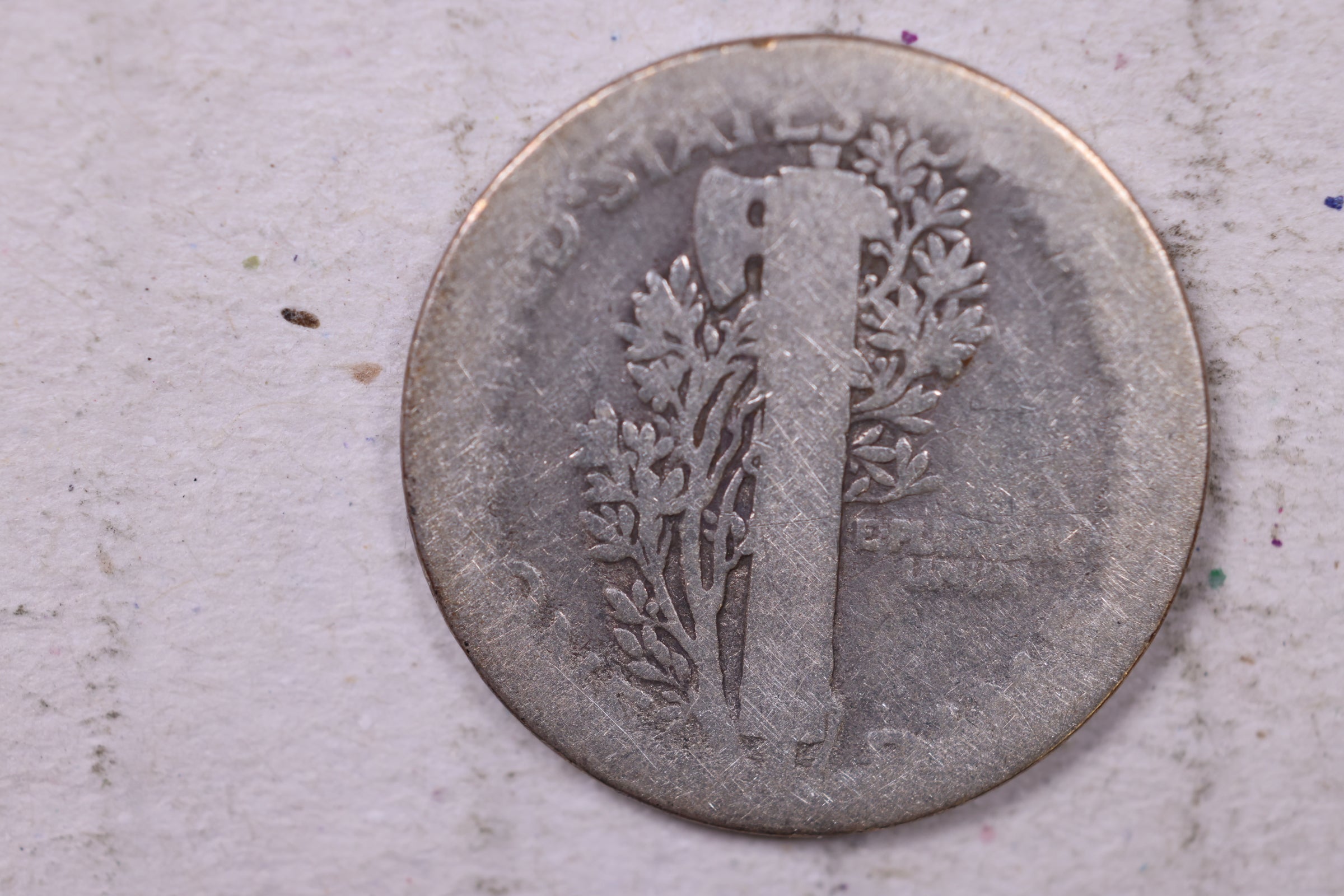 1921 Mercury Silver Dime., Good., Store  #19816