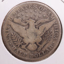 1913-D Barber Half Dollar, Abt Good Circulated Coin, Store