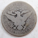 1892 Barber Silver Half Dollar, Good, Circulated Coin, Store