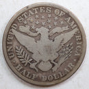 1893 Barber Silver Half Dollar, Good+ Circulated Coin, Store