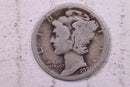 1921-D Mercury Silver Dime., Good, Store