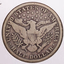 1915-D Barber Half Dollar, Very Good Circulated Coin, Store