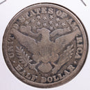 1915-D Barber Half Dollar, Very Good Circulated Coin, Store