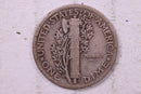 1923 Mercury Silver Dime., Very Fine, Store