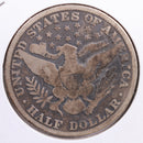 1915-D Barber Half Dollar, Very Good Circulated Coin, Store