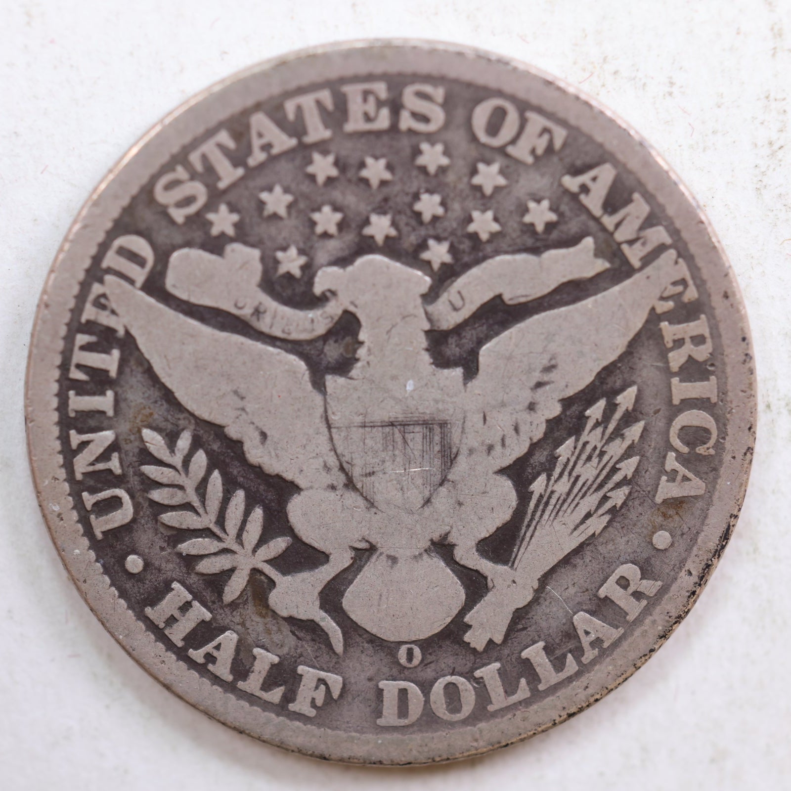 1898-O Barber Silver Half Dollar, Very Good Circulated Coin, Store #HR0782