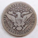 1899-S Barber Silver Half Dollar, Very Good Circulated Coin, Store