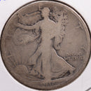 1916 Walking Liberty Half Dollar, Very Good Circulated Coin, Store