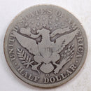 1901-S Barber Silver Half Dollar, Good Circulated Coin, Store