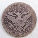 1901-S Barber Silver Half Dollar, Good Circulated Coin, Store