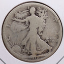 1916 Walking Liberty Half Dollar, Very Good Circulated Coin, Store