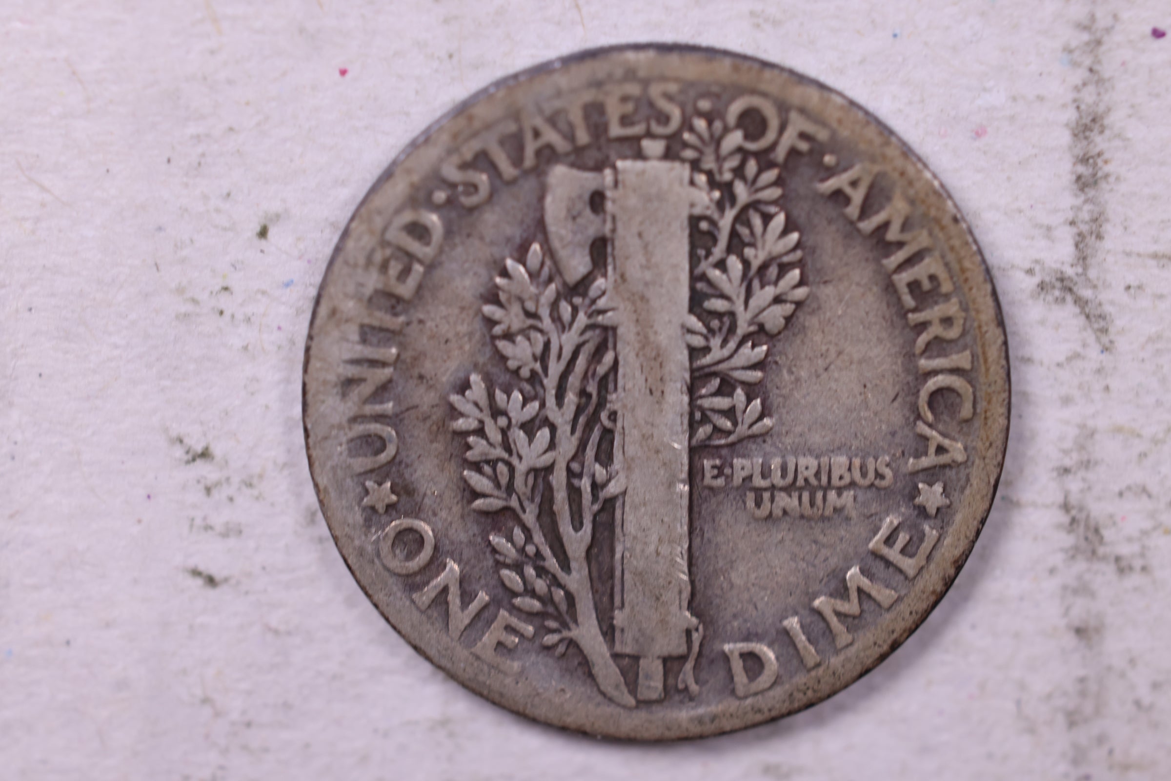 1924 Mercury Silver Dime., Very Good, Store  #19858