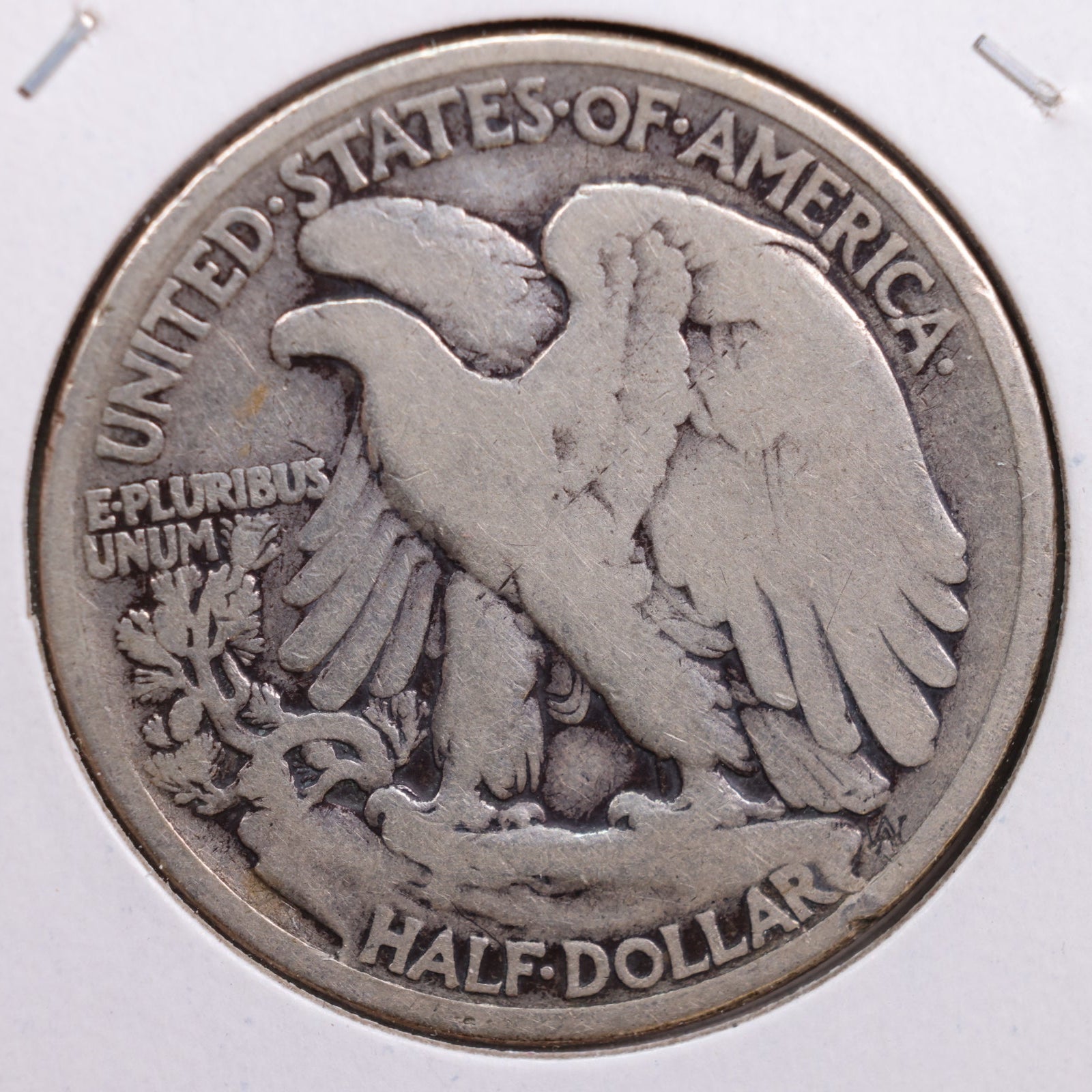 1916-D Walking Liberty Half Dollar, Very Good Circulated Coin, Store #HR0691