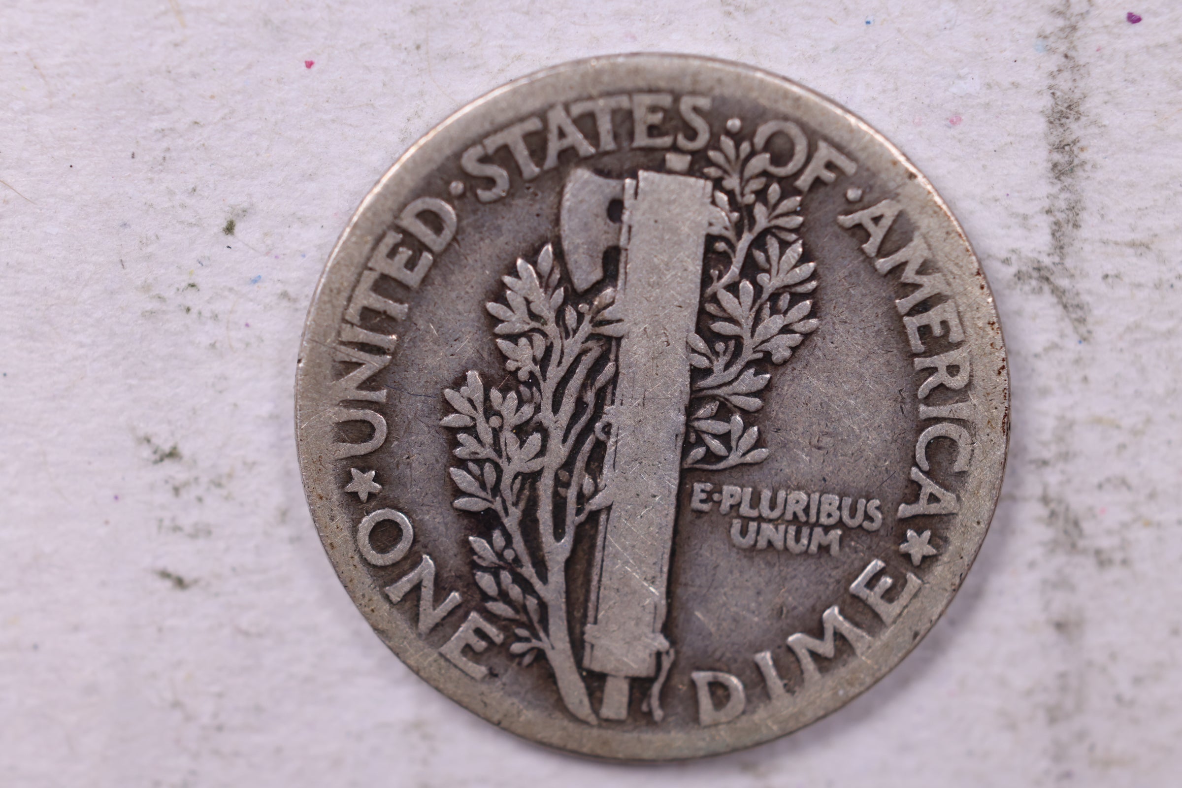 1924 Mercury Silver Dime., Very Good, Store  #19858