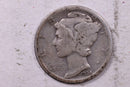 1924-D Mercury Silver Dime., Very Good, Store