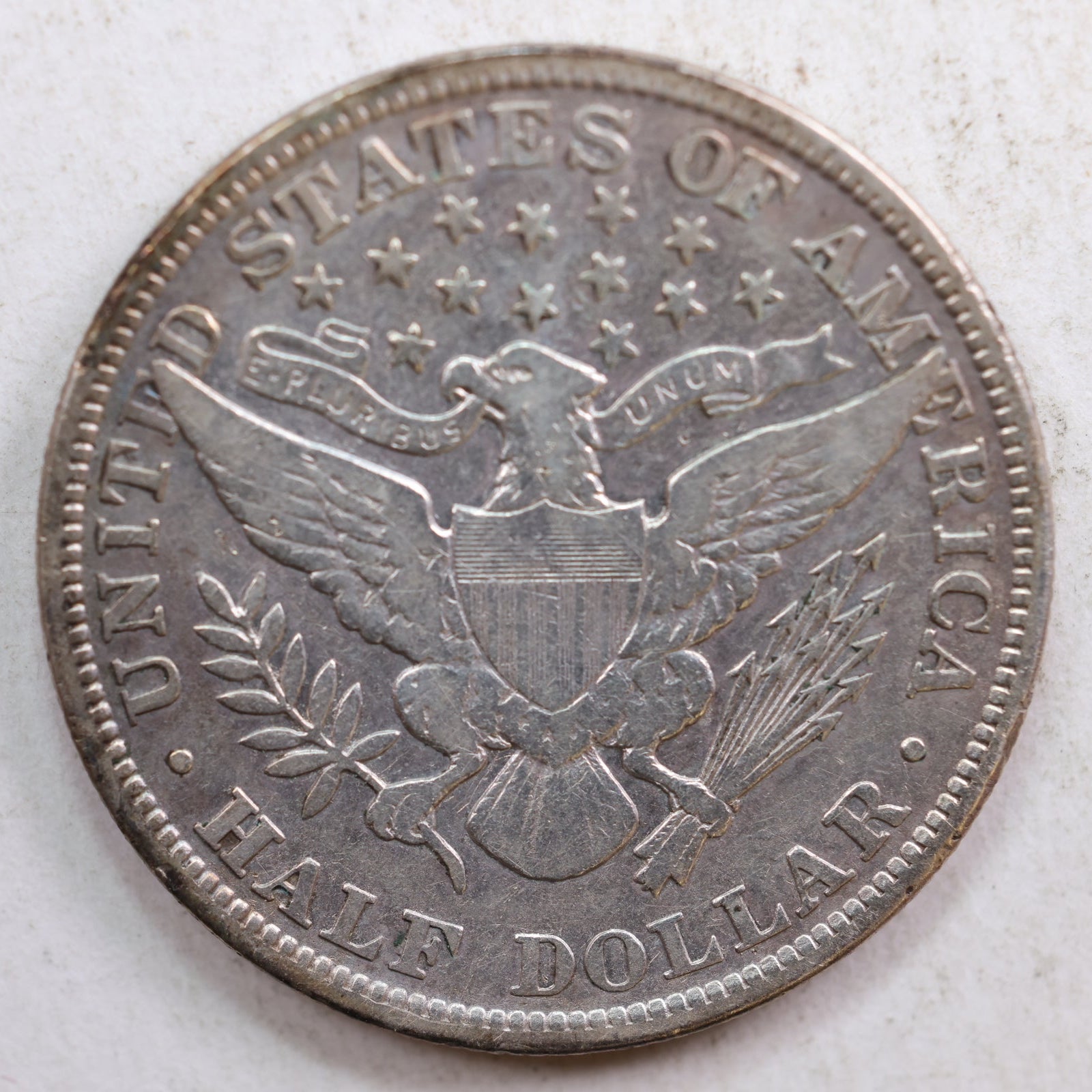 1904 Barber Silver Half Dollar, Very Fine Circulated Coin, details, Store #HR0798