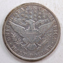 1904 Barber Silver Half Dollar, Very Fine Circulated Coin, details, Store