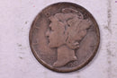1924-D Mercury Silver Dime., Very Good, Store