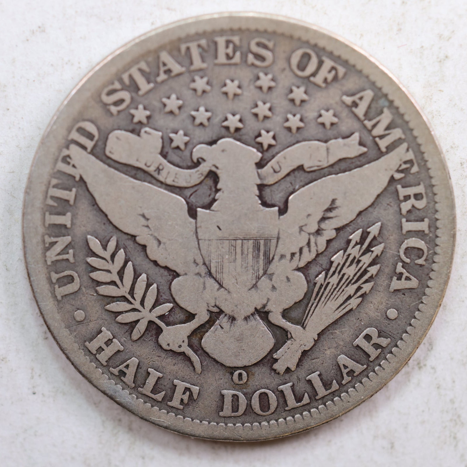 1904-O Barber Silver Half Dollar, Good+ Circulated Coin, Store #HR0799