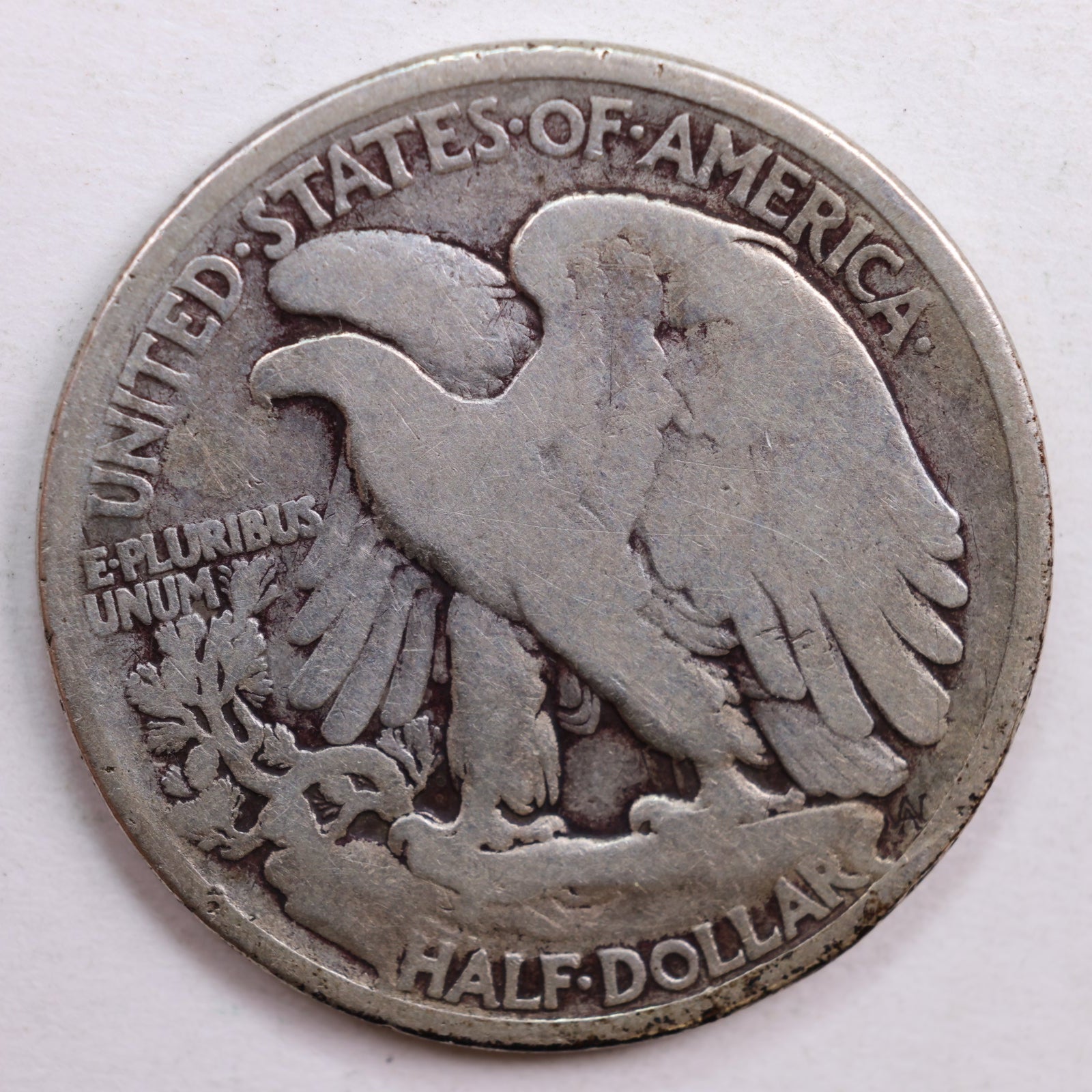1916-D Walking Liberty Half Dollar, Very Good Circulated Coin, Store #HR0688