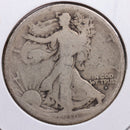 1916-D Walking Liberty Half Dollar, Abt Good Circulated Coin, Store